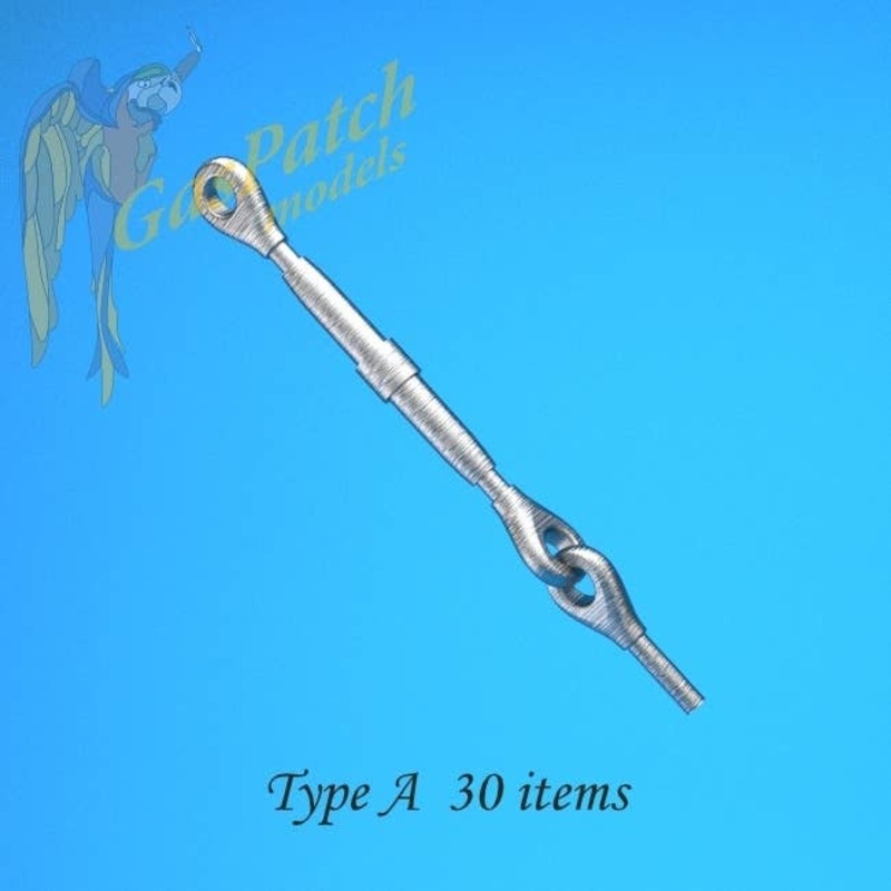 1/32 Turnbuckle Type A (30pcs)