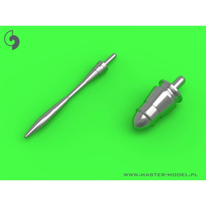 1/32 Current Use Pitot Tube & Aerial Refueling Probe Set for France Dassault Mirage 2000