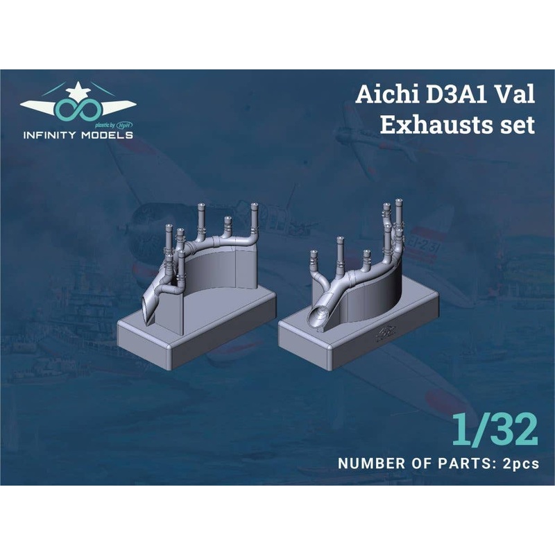 1/32 D3A1 Val Engine Exhaust