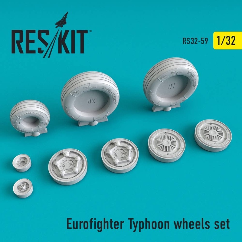 1/32 Eurofighter Typhoon Wheels Set