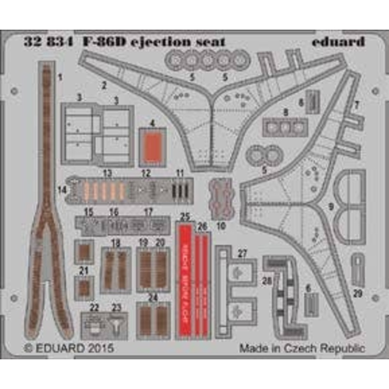 1/32 F-86D ejection seat (for Kitty Hawk)