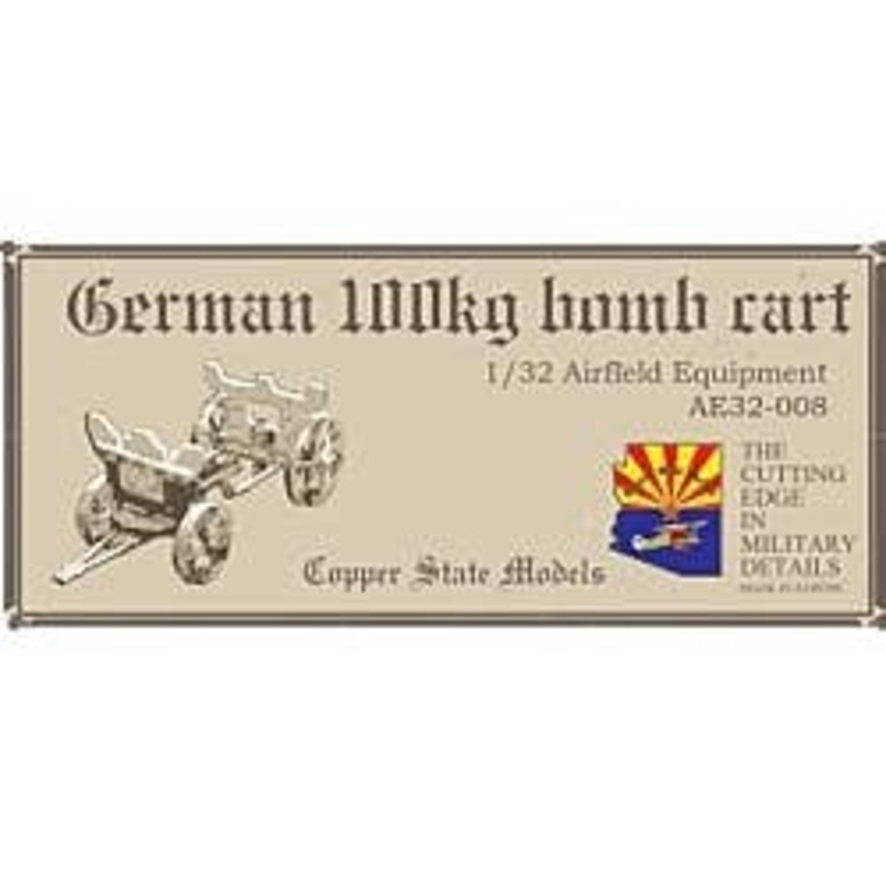 1/32 German 100kg Bomb Cart