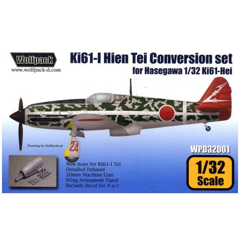 1/32 Ki-61-I Hien Tei Conversion Set