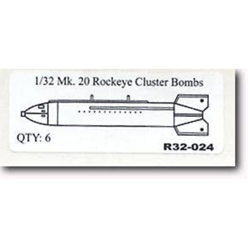 1/32 Mk.20 Rockeye II 6 pcs.
