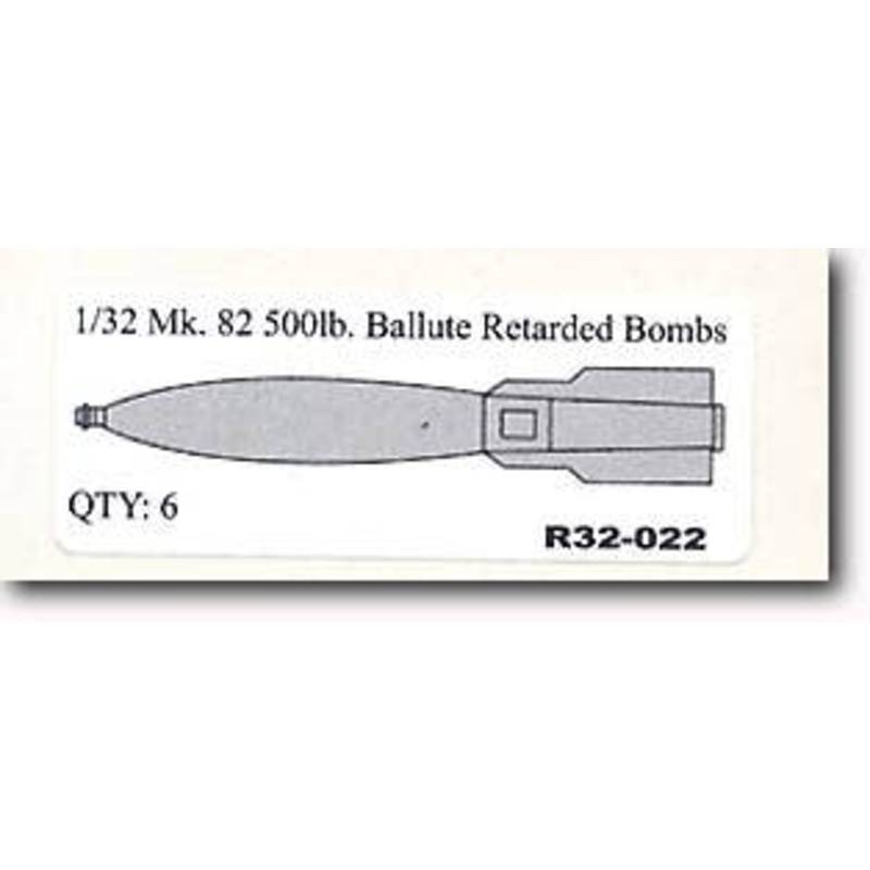1/32 Mk.82 Ballute 6 pcs.