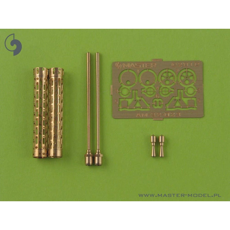 1/32 WWI Germany Spandau LMG 08/15 Machine Gun Barrel (2pcs)