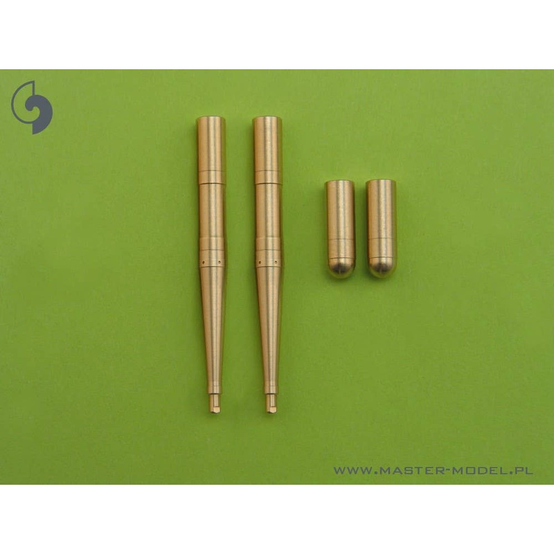 1/32 WWII British Supermarine Spitfire C type wing Hispano 20mm Machine Gun Barrel with Fairing (for Pacific Coast)