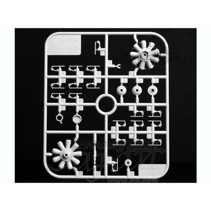 1/32 100hp Gnome Monosoupape Engine Parts