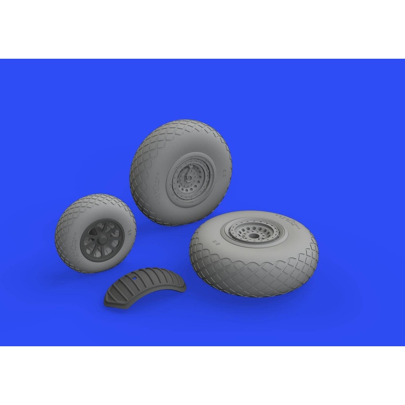 1/32 B-24 Wheels (9-Spoke Front Wheel) (for Hobby Boss)