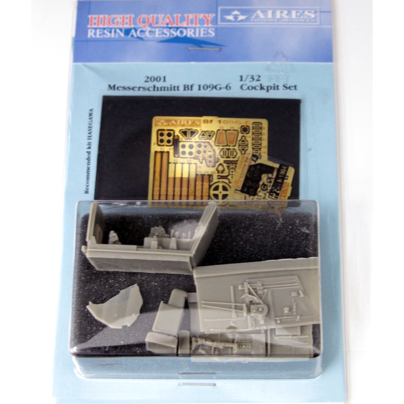 1/32 Bf 109G-6 Cockpit Set (for Hasegawa)