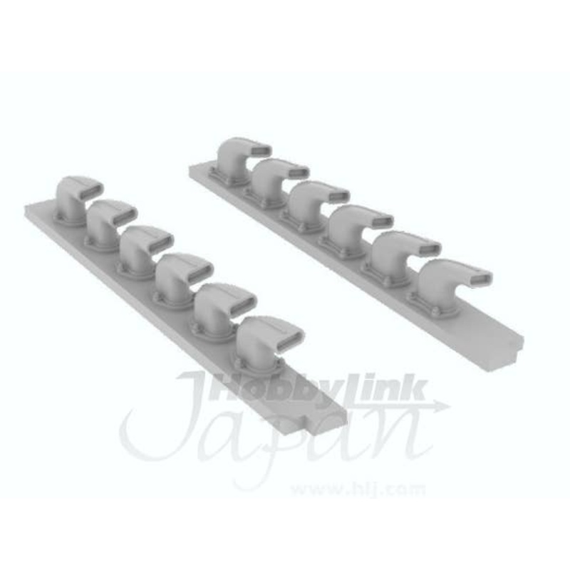1/32 Bf 109G-6 Exhaust Stacks (for Revell)