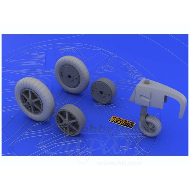 1/32 Bf109E Wheels