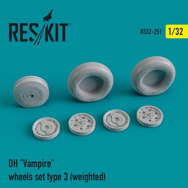 1/32 DH Vampire wheels set type 3 (weighted)