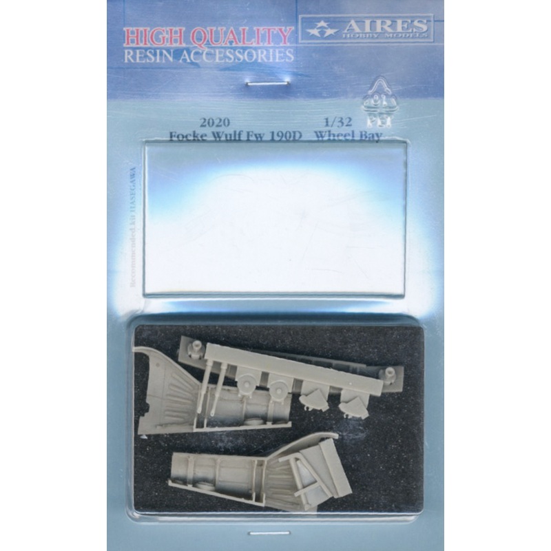 1/32 Fw 190D Wheel Bay (for Hasegawa)