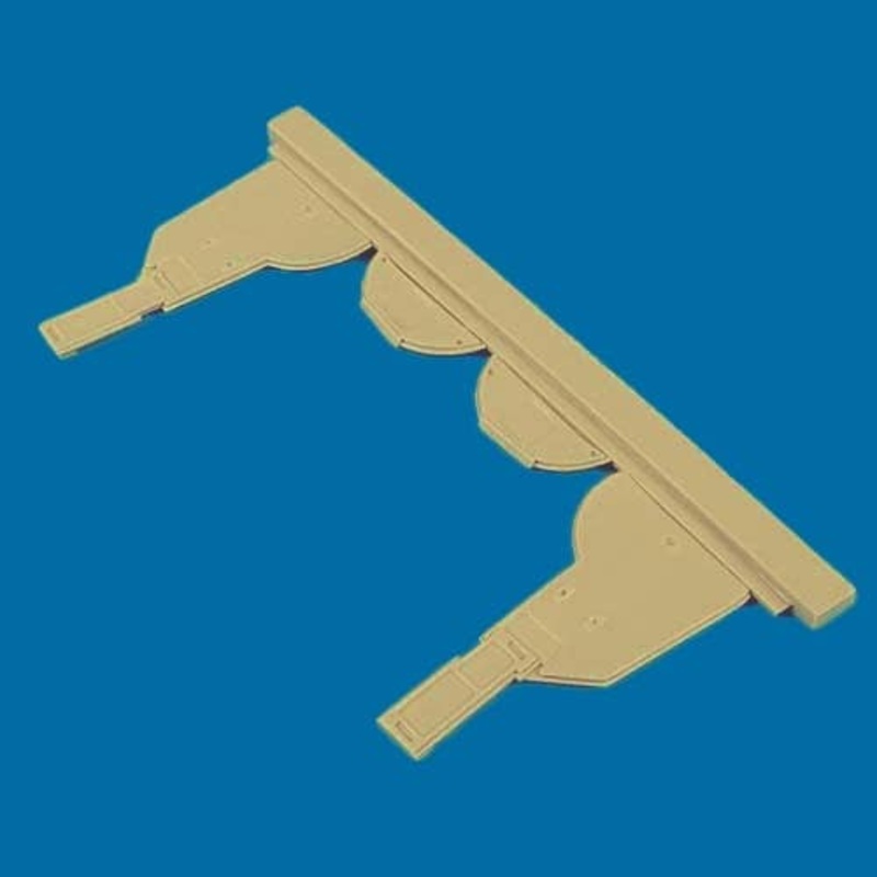 1/32 Kawasaki Ki 61 Hei Undercarriage Covers (for Hasegawa)