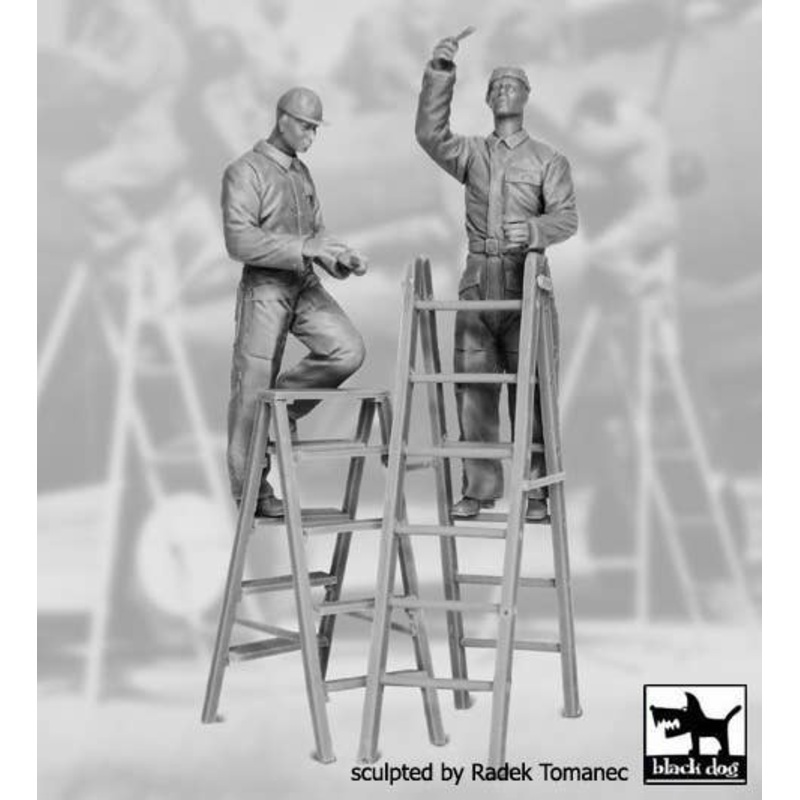 1/32 Mechanics Personnel USAAF 1940-45 Set