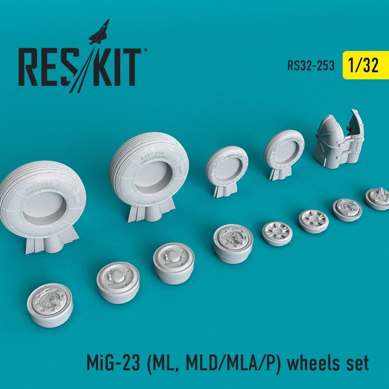 1/32 MiG-23 (ML, MLD/MLA/P) Wheels Set