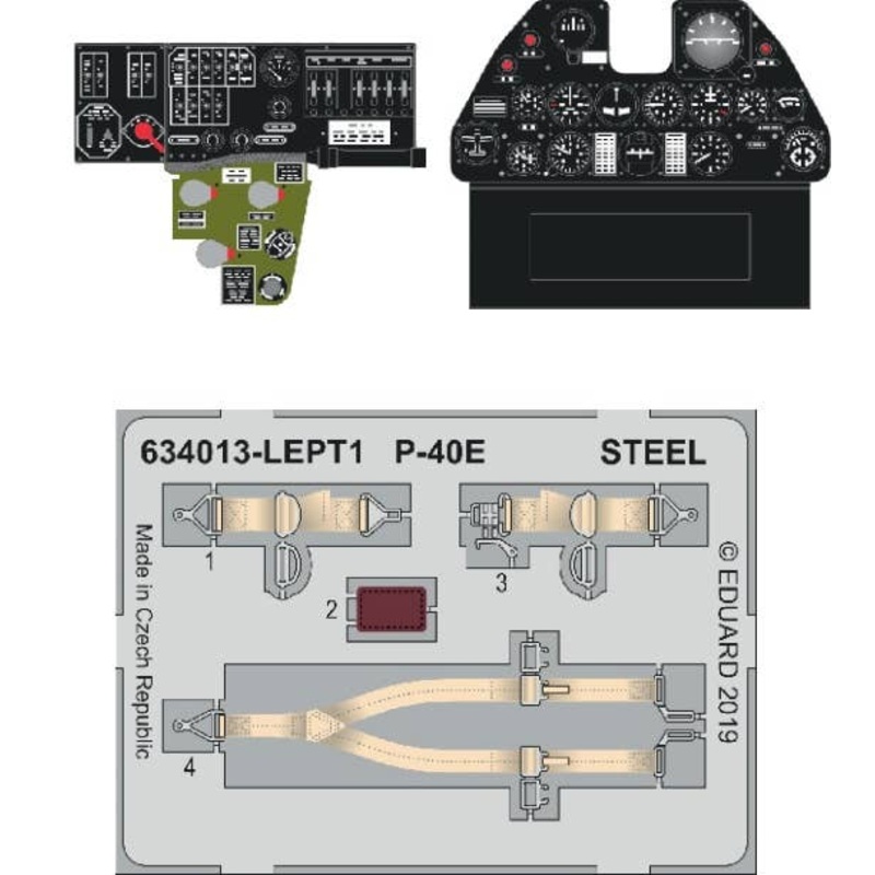 1/32 P-40E LooK (for Hasegawa)