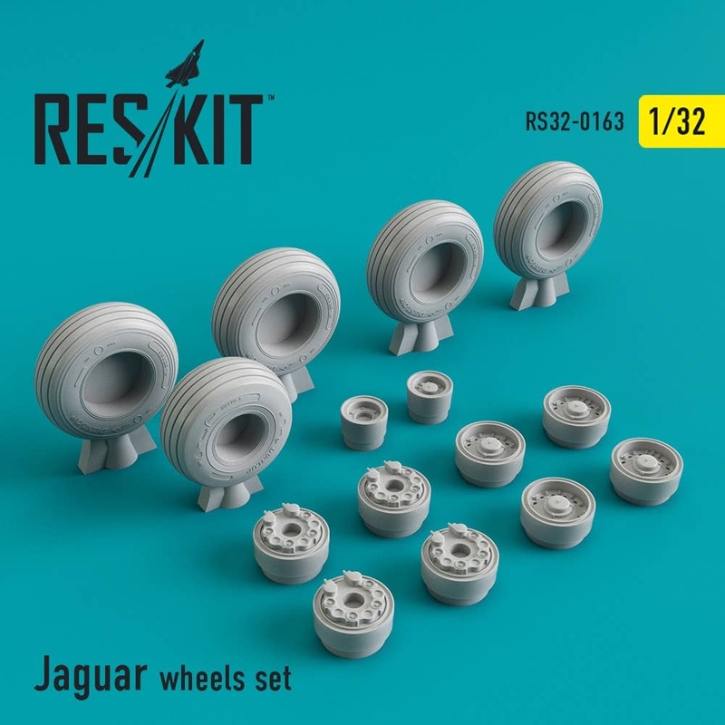1/32 Sepecat Jaguar Wheels Set (for Kitty Hawk)
