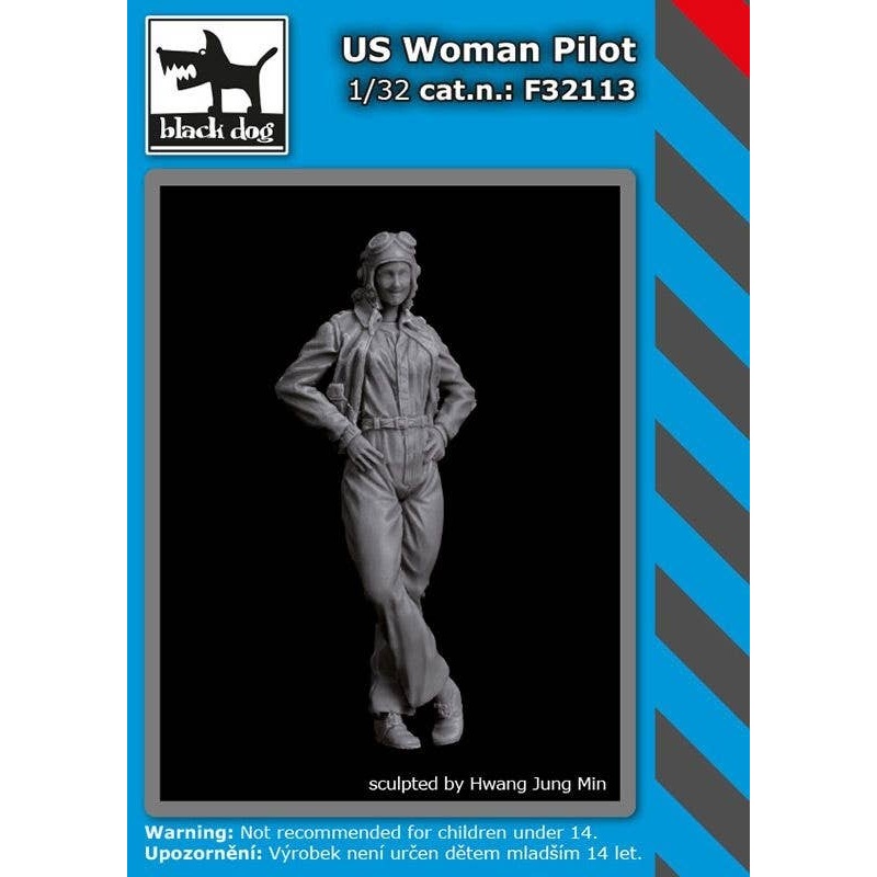 1/32 U.S. Military Female Pilot