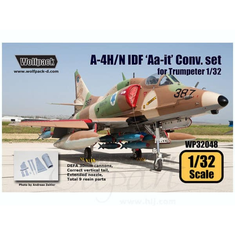 1/32 A-4H/N IDF Aa-it Conversion Set (for Trumpeter)