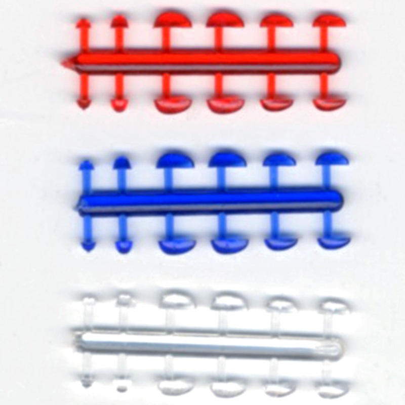 1/32 Aircraft Position Lights (Red, Blue, Clear 12pcs each)