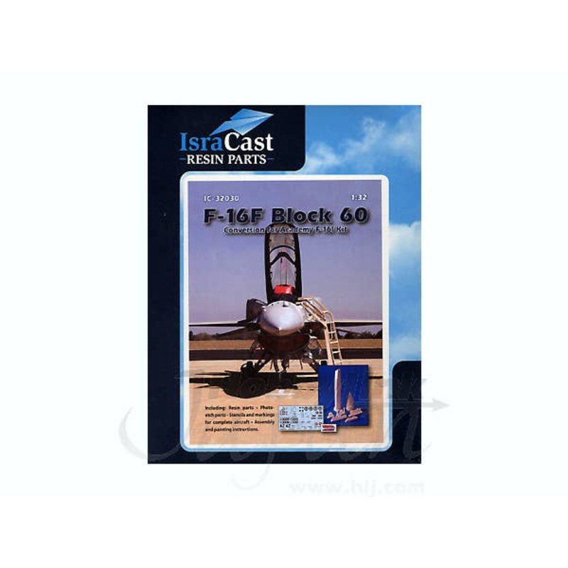 1/32 F-16F Block 60 Conversion Kit (for Academy)