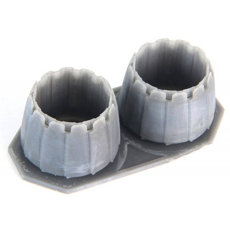 1/32 F/A-18 A/B/C/D Exhaust Nozzle Set Opened (for Academy)