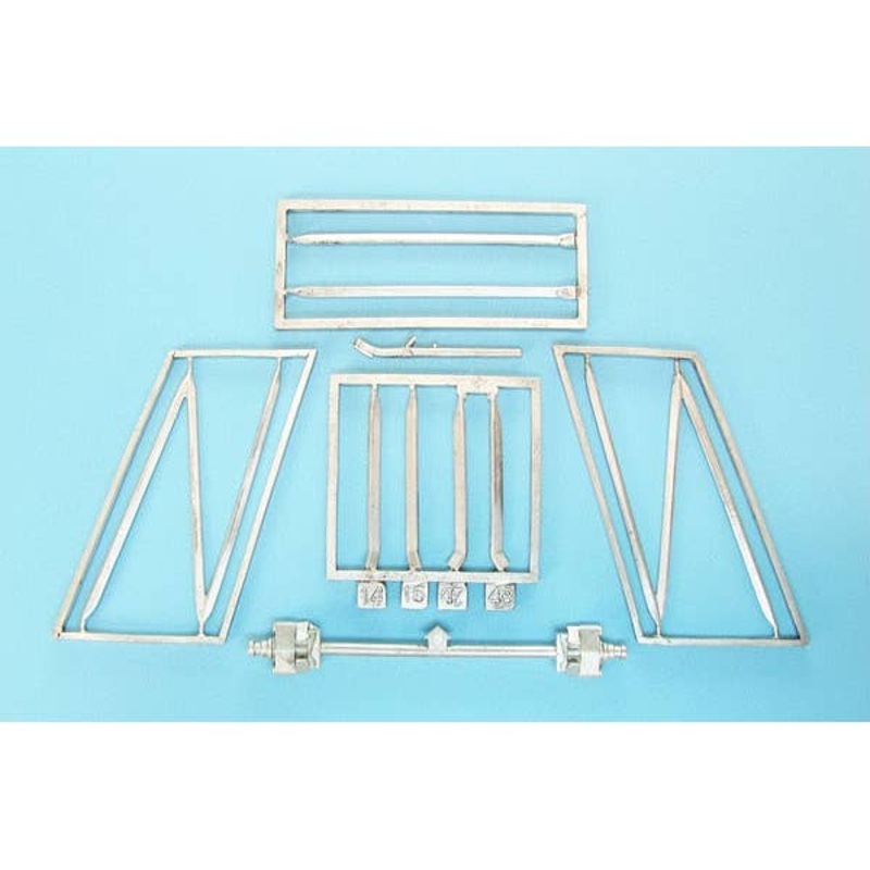 1/32 Fokker D.VII Landing Gear & Struts (for Wingnut Wings)