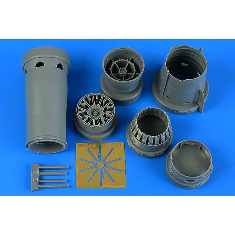 1/32 MiG-21MF Fishbed J exhaust nozzle - opened (for TRUMPETER)