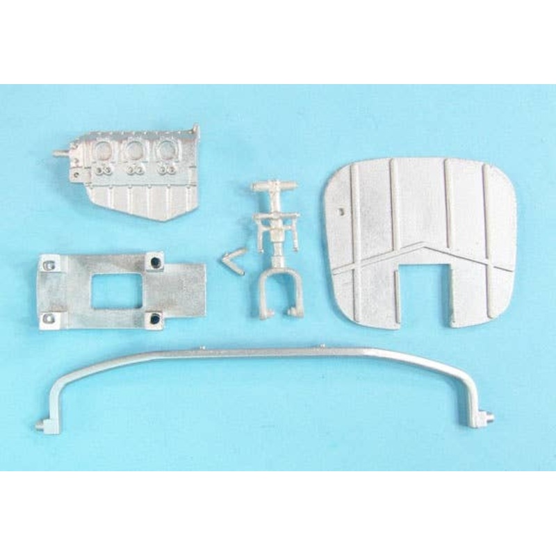 1/32 O-2A Skymaster Landing Gear & Nose Ballast (for Roden)