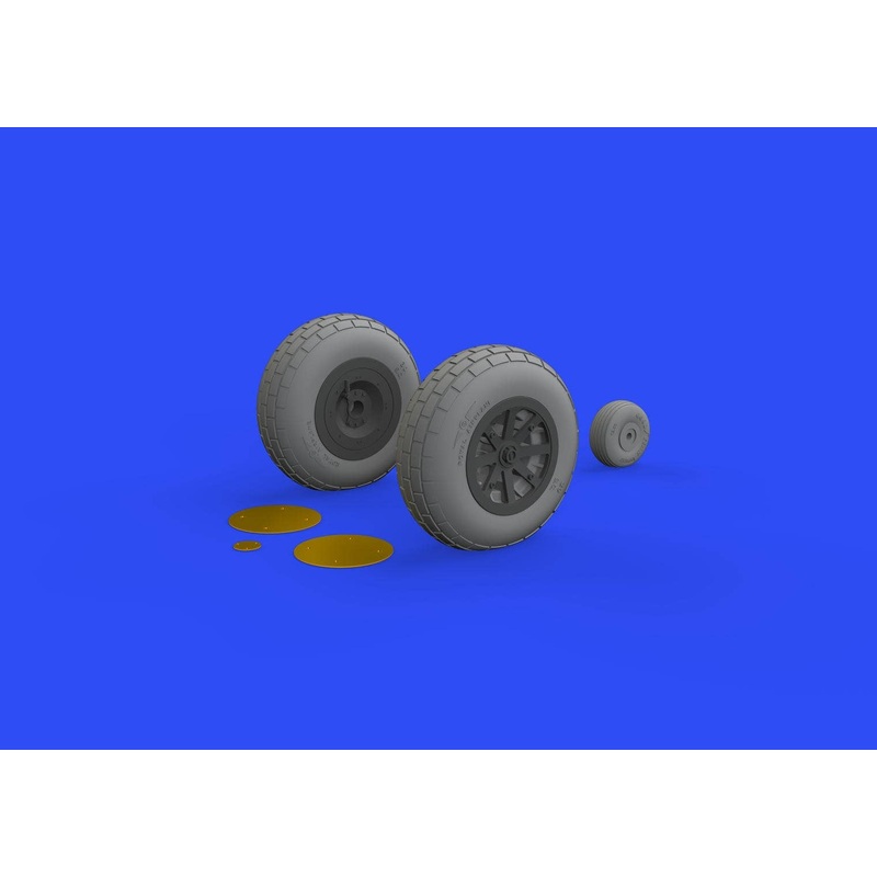 1/32 P-40N Wheels (for Trumpeter)
