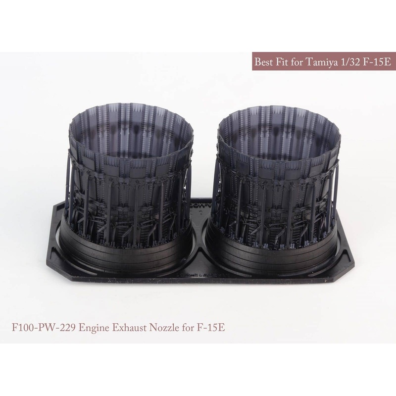 1/32 [SE] F-15 C/D/E/K P&W Exhaust Nozzle Set (Opened) (for Tamiya)