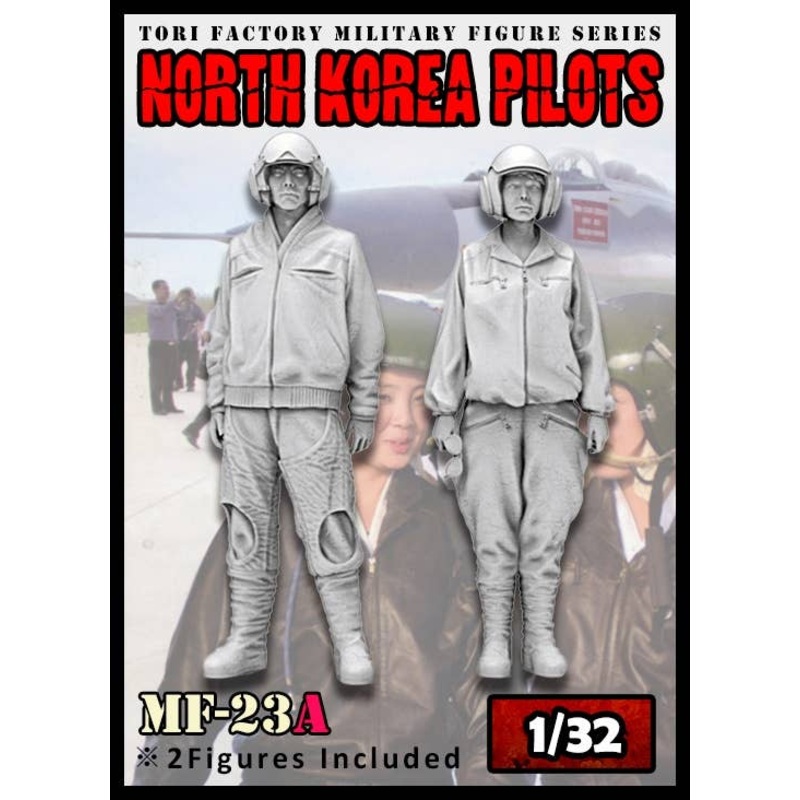 1/32 Working North Korean Air Force Pilot Set