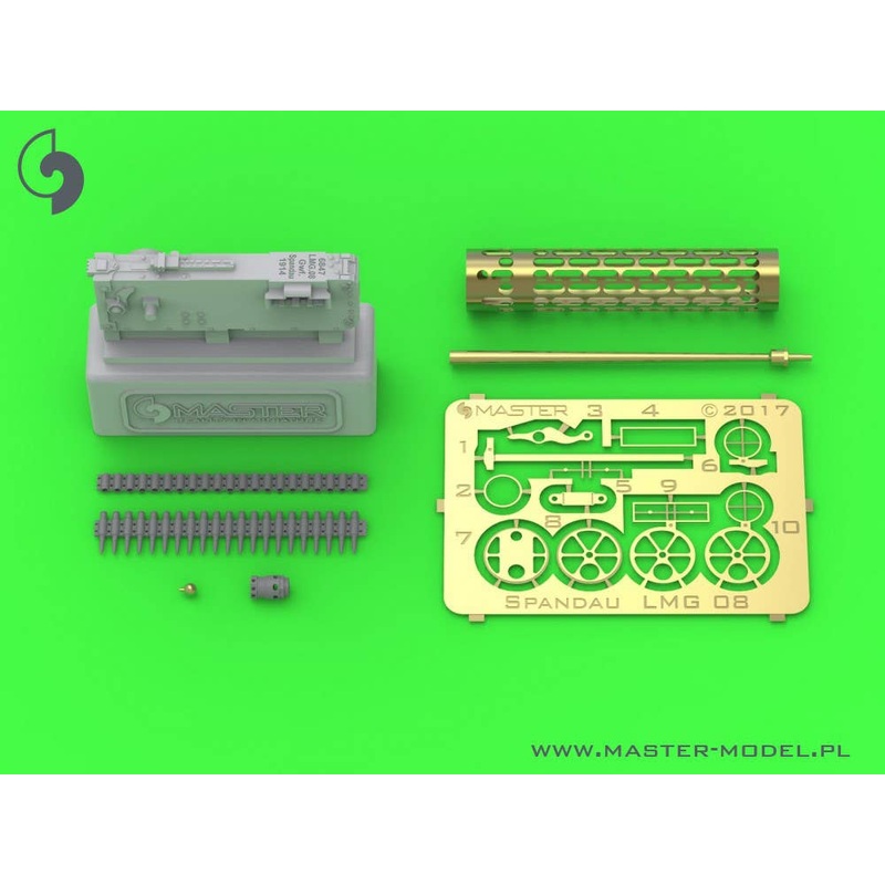 1/32 WWI Germany Spandau LMG 08 with Cooling Cylinder Ver.3 (1 piece)