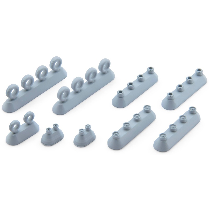 1/144 Boeing B767 Wheels Weighted Late Type