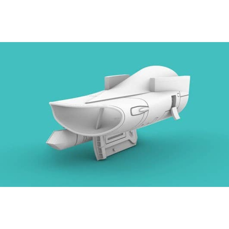 1/144 F-16 Early intake w. Sniper, for Revell