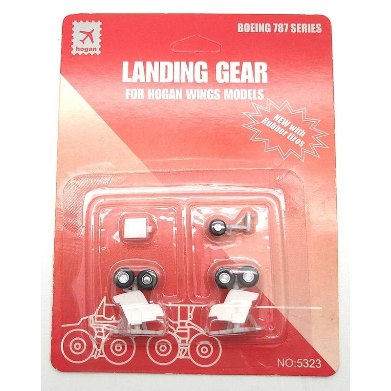 1/200 Landing Gear Set 787-8 with Rubber Tires