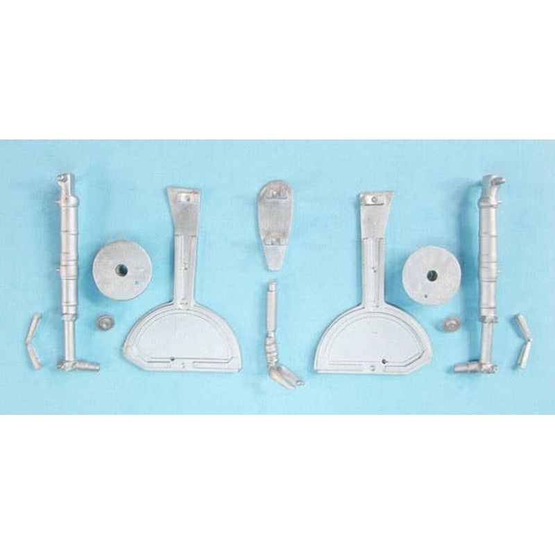 1/24 Bf 109E Landing Gear (for Airfix)