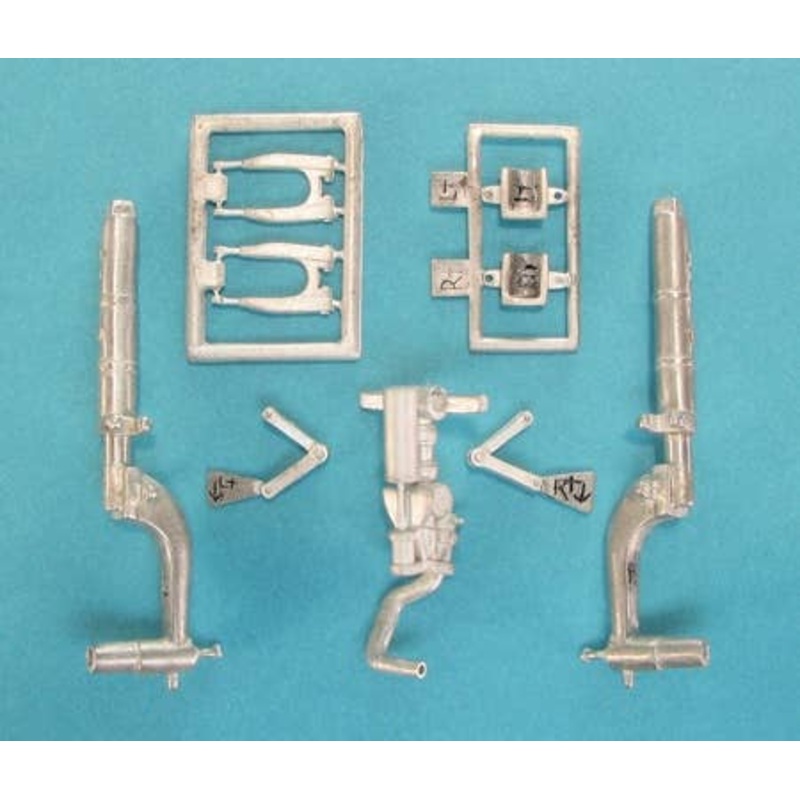 1/24 North American P-51D Mustang Landing Gear (Trumpeter)