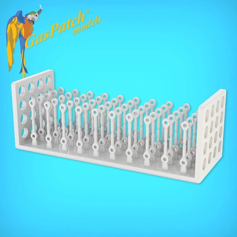 1/24 Resin Turnbuckles Anchor Points (100 pcs)