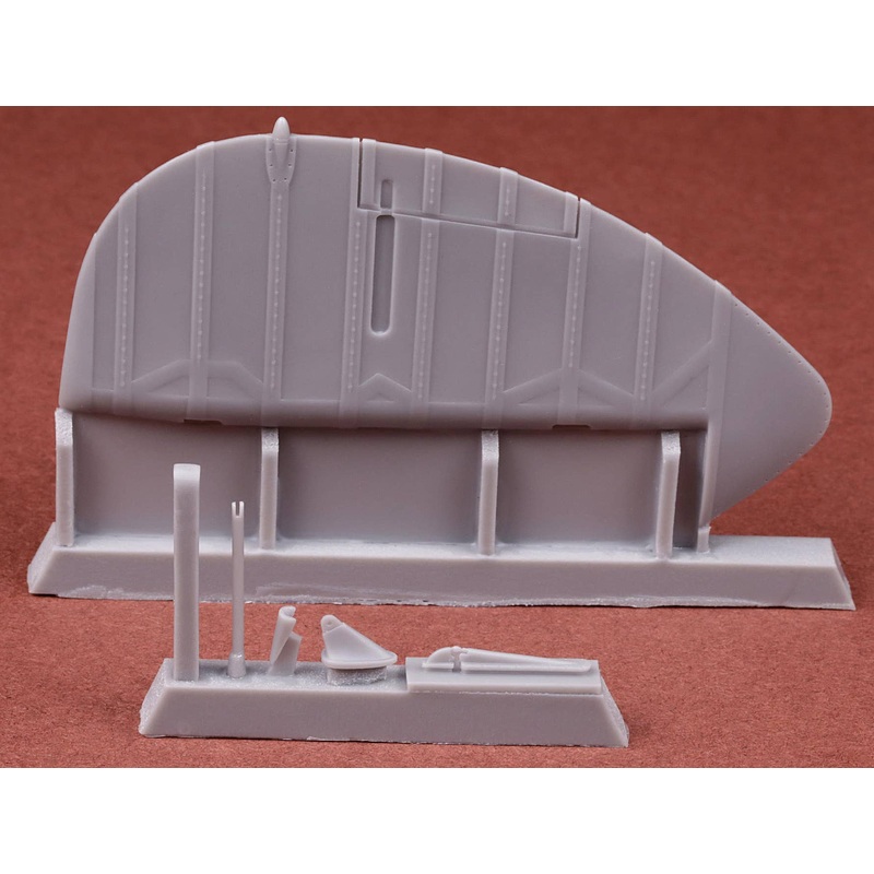 1/24 Spitfire broad chord rudder for new Airfix