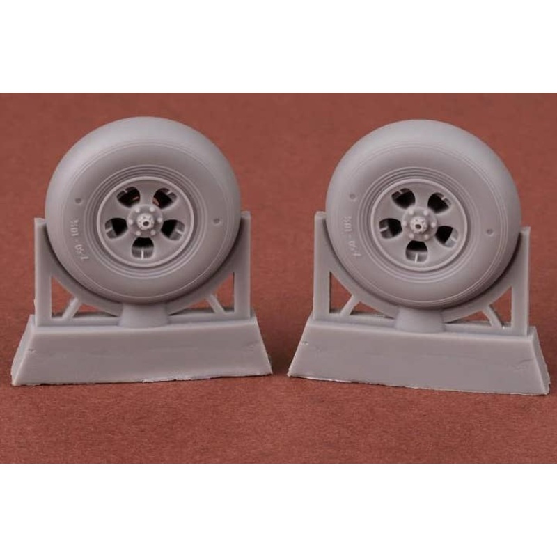 1/24 Spitfire/Seafire 5-spoke wheels