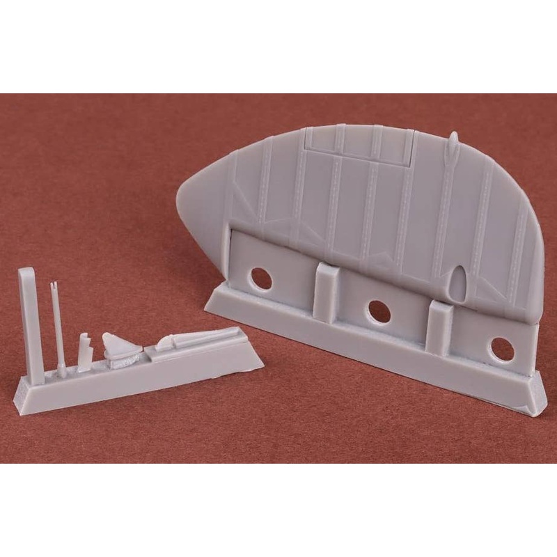 1/24 Supermarine Spitfire/Seafire broad chord rudder