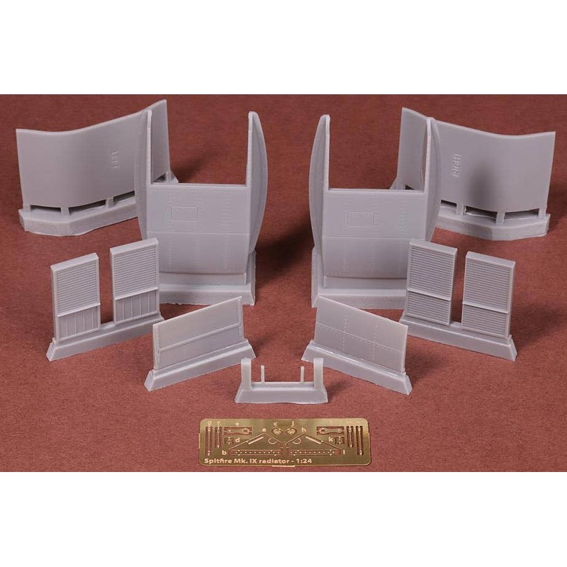 1/24 Supermarine Spitfire/Seafire radiators kit