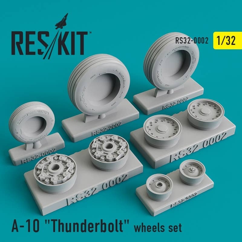 1/32 A-10 Thunderbolt Wheels Set