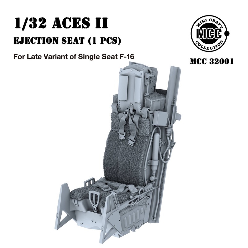 1/32 ACES II Ejection Seat for F-16 Single-seat Variant Late (1pcs)