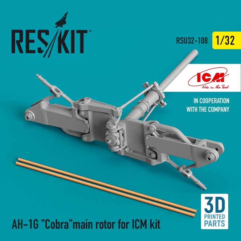 1/32 AH-1G Cobra main rotor for ICM kit
