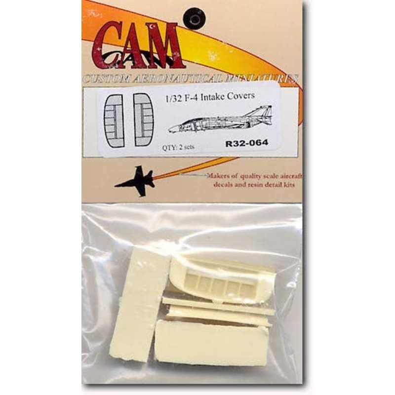 1/32 F-4 Phantom II Intake Covers 2 sets