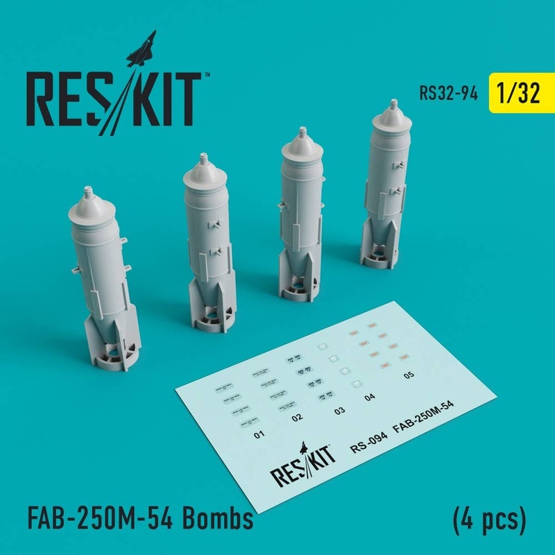 1/32 FAB-250-54 Bombs (4pcs)